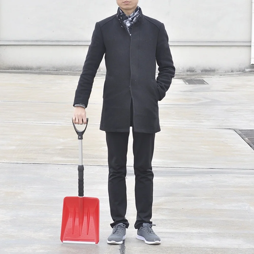 

Выдвижная пластиковая лопата для снега, 33,7 дюйма