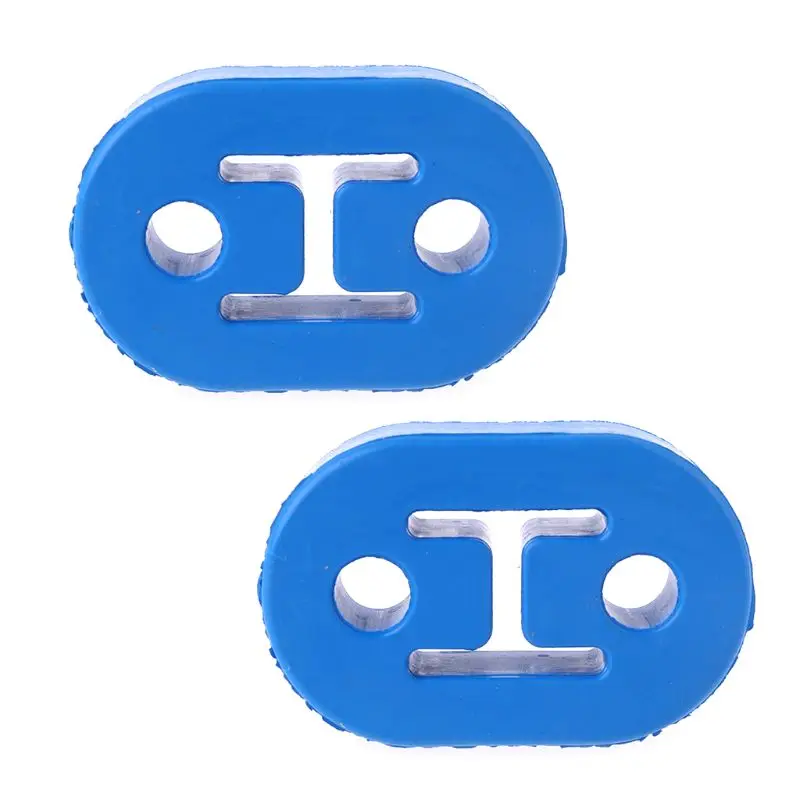 

2Pcs Universal Vehicle Rear Muffler Exhaust Rubber Bushing Hanger 11.5mm Holes