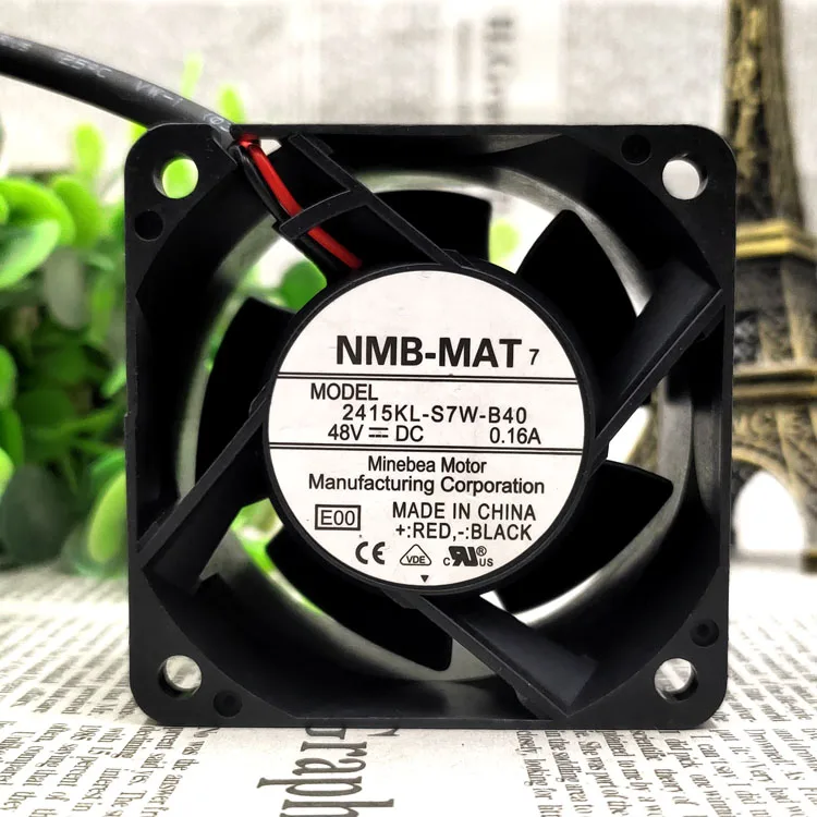 Фото НОВЫЙ ОРИГИНАЛЬНЫЙ 2415KL-S7W-B40 DC48V 0.16A 6038 60*60*38 мм ОХЛАЖДАЮЩИЙ ВЕНТИЛЯТОР №1