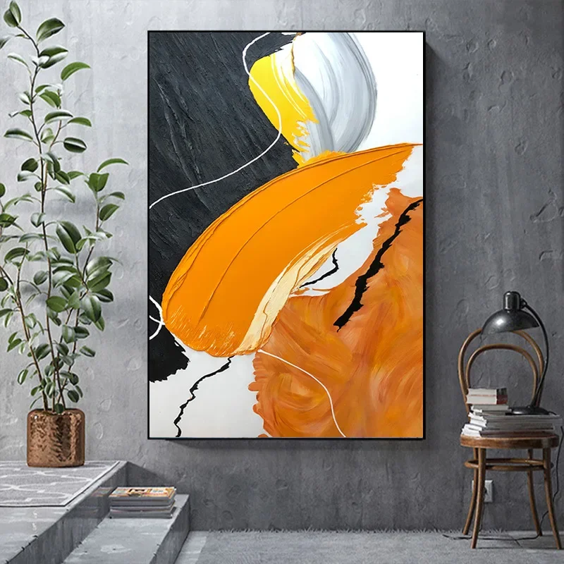 

1669521 Digital oil painting hand-painted oil painting planting starry sky painting living room porch decorative painting oil