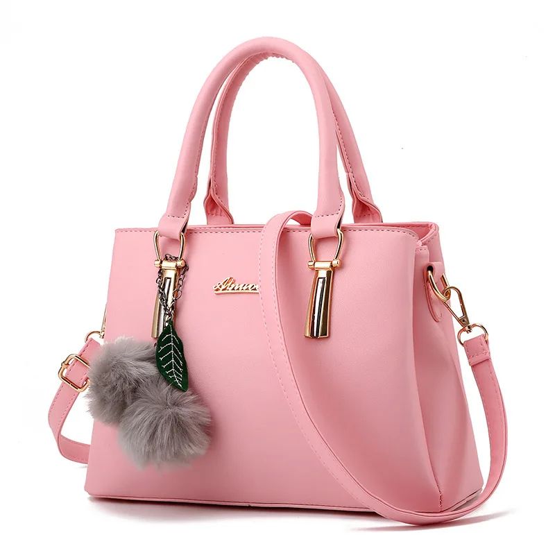 

2023 New Women's bags sweet ladies PU leather shoulder bags casual messenger big capacity handbags for women solid color