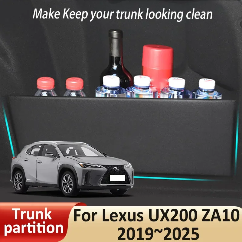 Автомобильный органайзер боковая перегородка багажника для Lexus UX200 ZA10 2019 ~ 2025