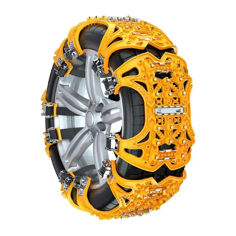 

Car Tire Chain Universal Car Snow Tire Chains Easy To Use Winter Tire Security Chains For Car Off-Road Vehicle SUV