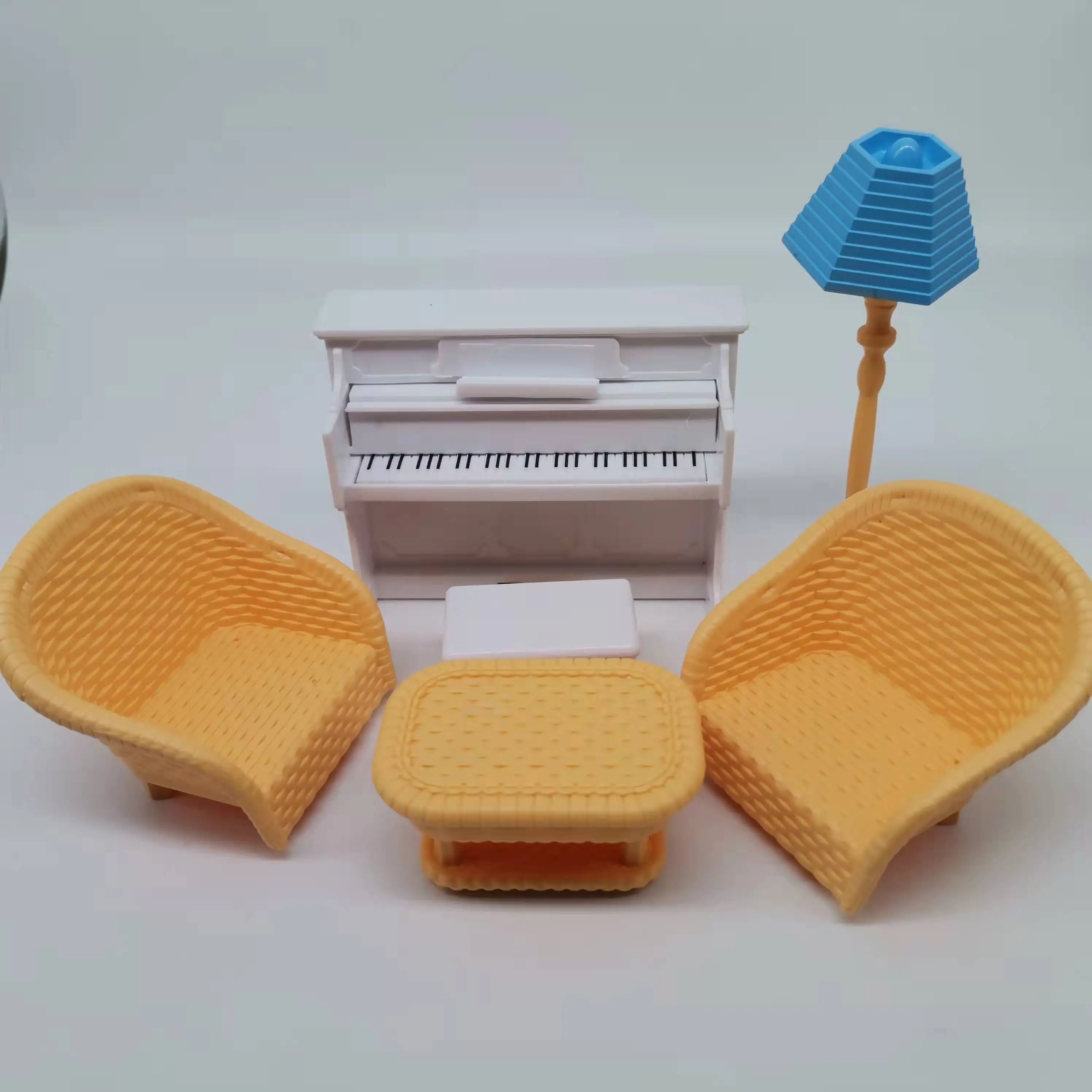 Милая семейная мини-мебель миниатюрный кукольный домик игрушка - Цена: 110.49