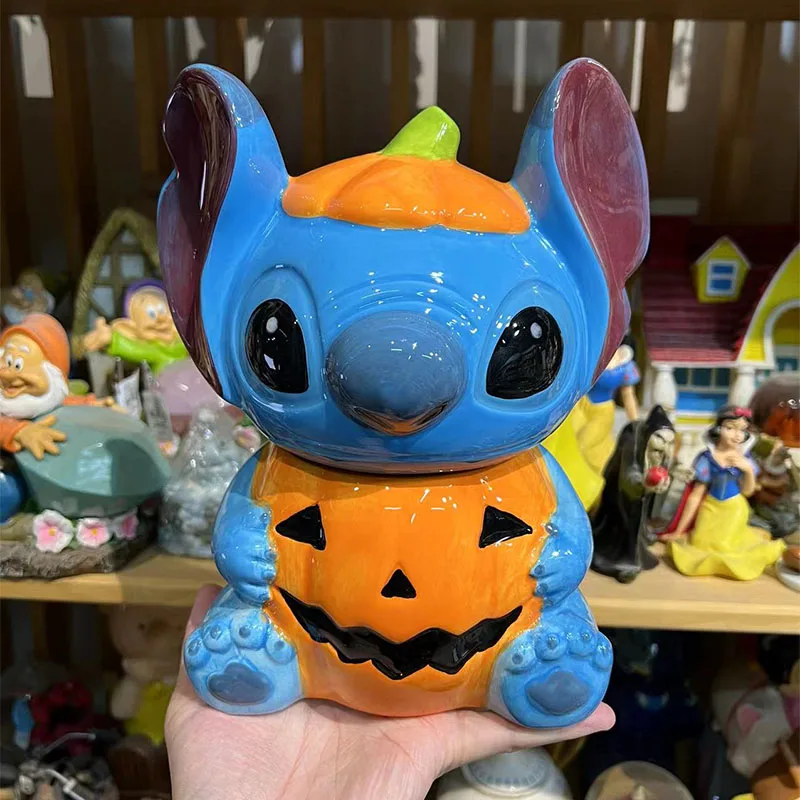

Disney Stitch Candy Jars Storage Containers Boxes Lilo & Stitch Action Figure Model Toys Collection Toys Gifts