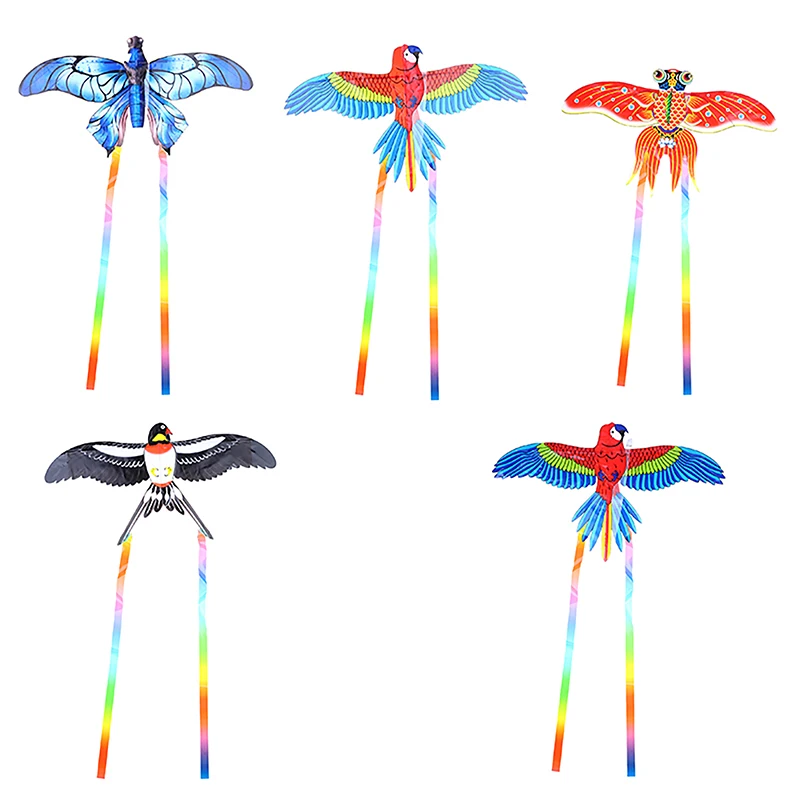 Детский воздушный змей 1 комплект мультяшная игрушка ласточка золотой Рыбка