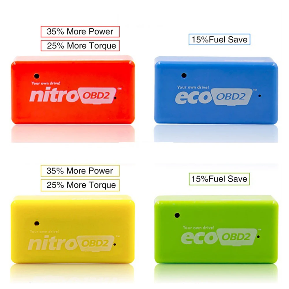ECO Nitro EcoOBD2 15%-30% экономия топлива дополнительная мощность чип тюнинг коробка OBD2 Eco