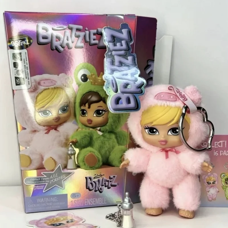 Фото Коллекционные куклы Bratz Iconz: серия Blind Box, Mystery Box, брелок-подвеска для рюкзака, коллекционное украшение, игрушка, подарок на день рождения №5
