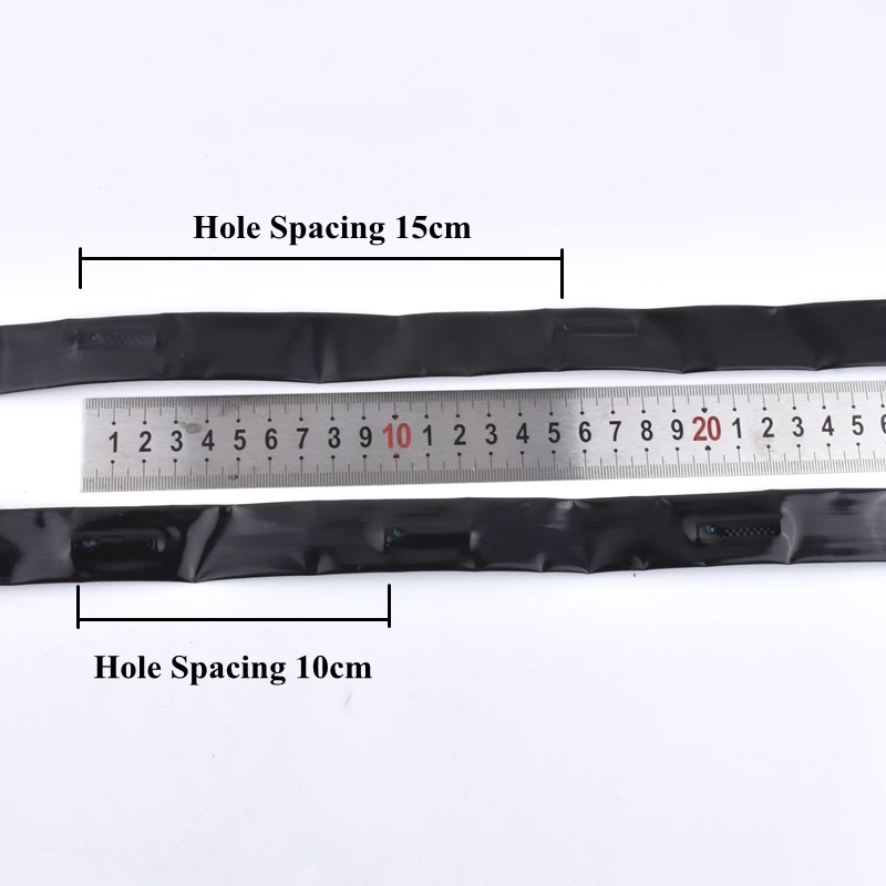 30m Set 16mm 1-Hole Rain Drip Hose Garden Watering Irrigation Tape Joint Agriculture Greenhouse Water Saving System