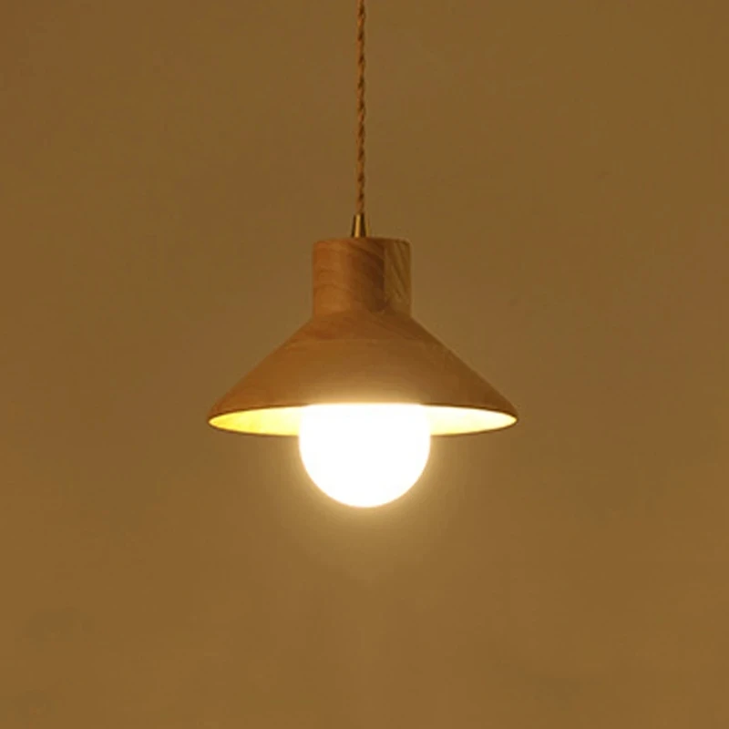 

Nordic Wood Pendant Lights For Kitchen Island Home Decor Hanging Lamp Bedside Restaurant Dinning Hall Table Suspended Light