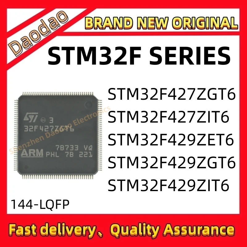 

Quality Brand New STM32F427ZGT6 STM32F427ZIT6 STM32F429ZET6 STM32F429ZGT6 STM32F429ZIT6 STM32F STM32 STM IC Chip 144-LQFP