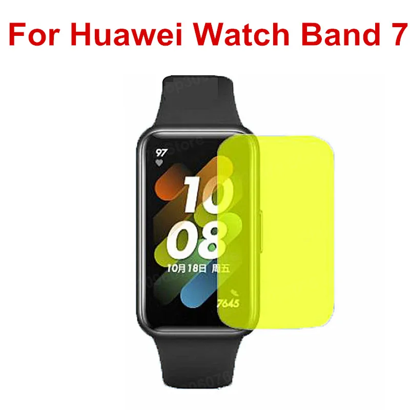 2 шт. Гидрогелевая пленка для Huawei Band 7 полное покрытие Защита экрана 6 Pro ремешок