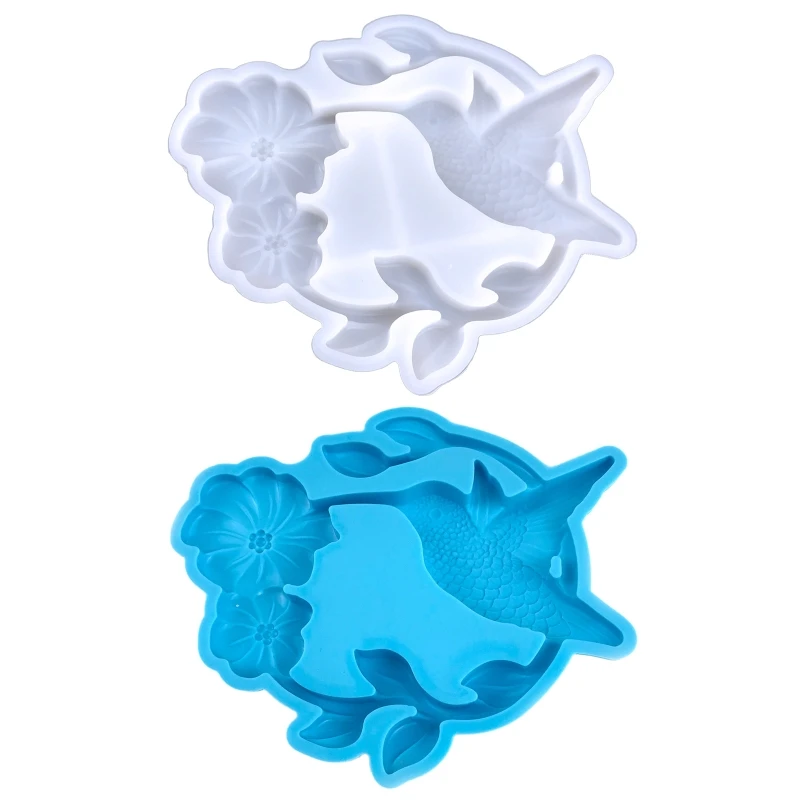 

Valentine's Hummingbird Mold DIY Ornaments Pendant Epoxy Resin Crafting Mold Fast Reach