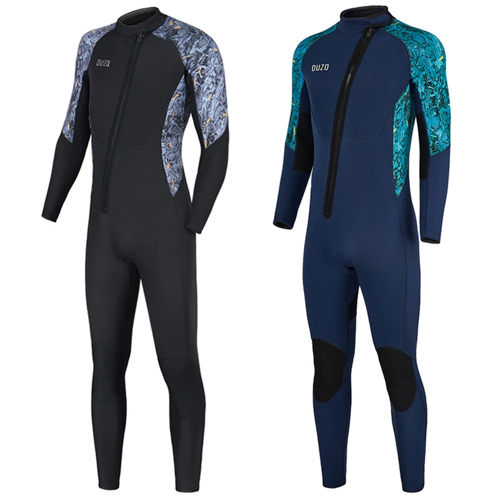 

3MM Neoprene Wetsuit Keep Warm Men Swimsuit Scuba Free Diving Suit Sleeve Triathlon Surfing Snorkeling Suits Swimwear Men Women