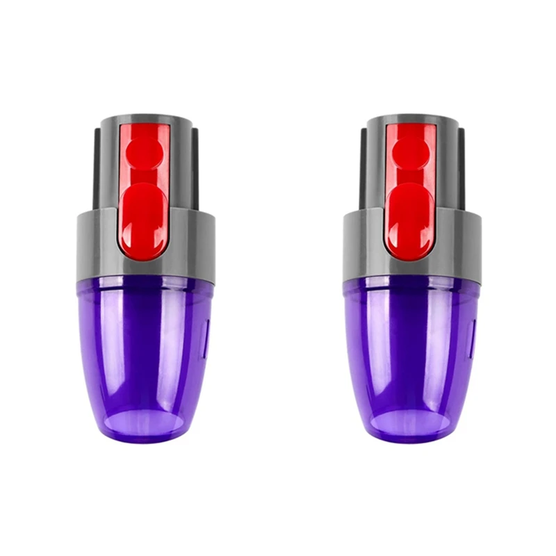 

2X Quick Vacuum Suction Tip Adapter For Dyson V7 V8 V10 V11 V12 V15 Slim Vacuum Cleaner Pump Adapter Vacuum Storage Bags