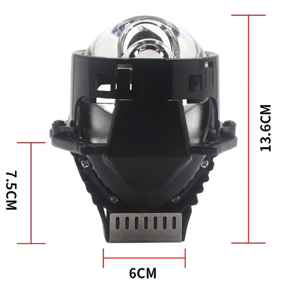 

3.0” Bi-led Lens Projector Retrofit with Hella Bracket LED Headlight Matrix 6000K DIY for W213 Bmw E60 G30 I30 Hyundai Accent