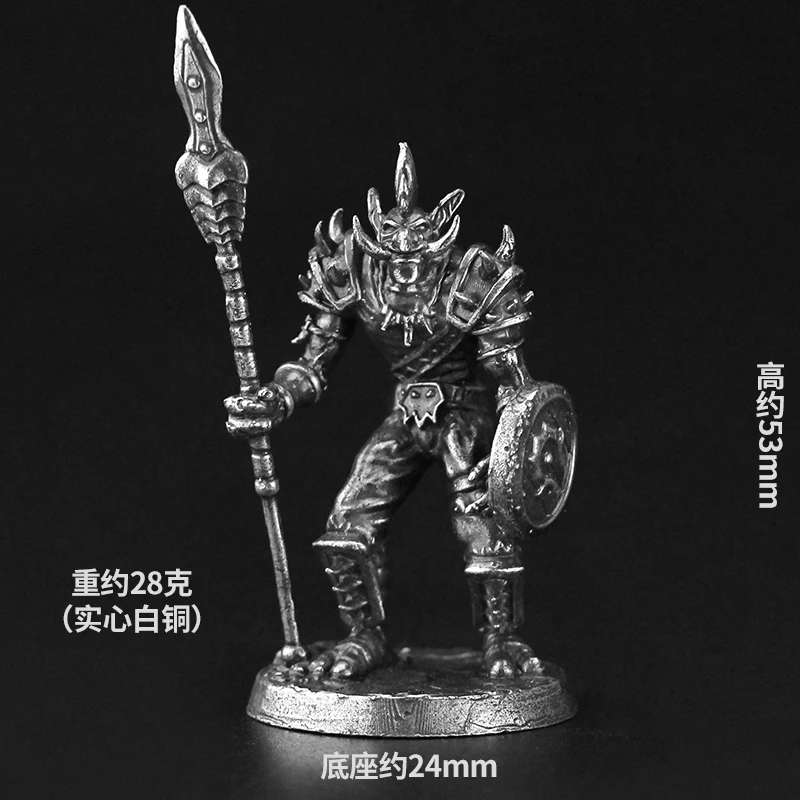 Модель солдата из меди