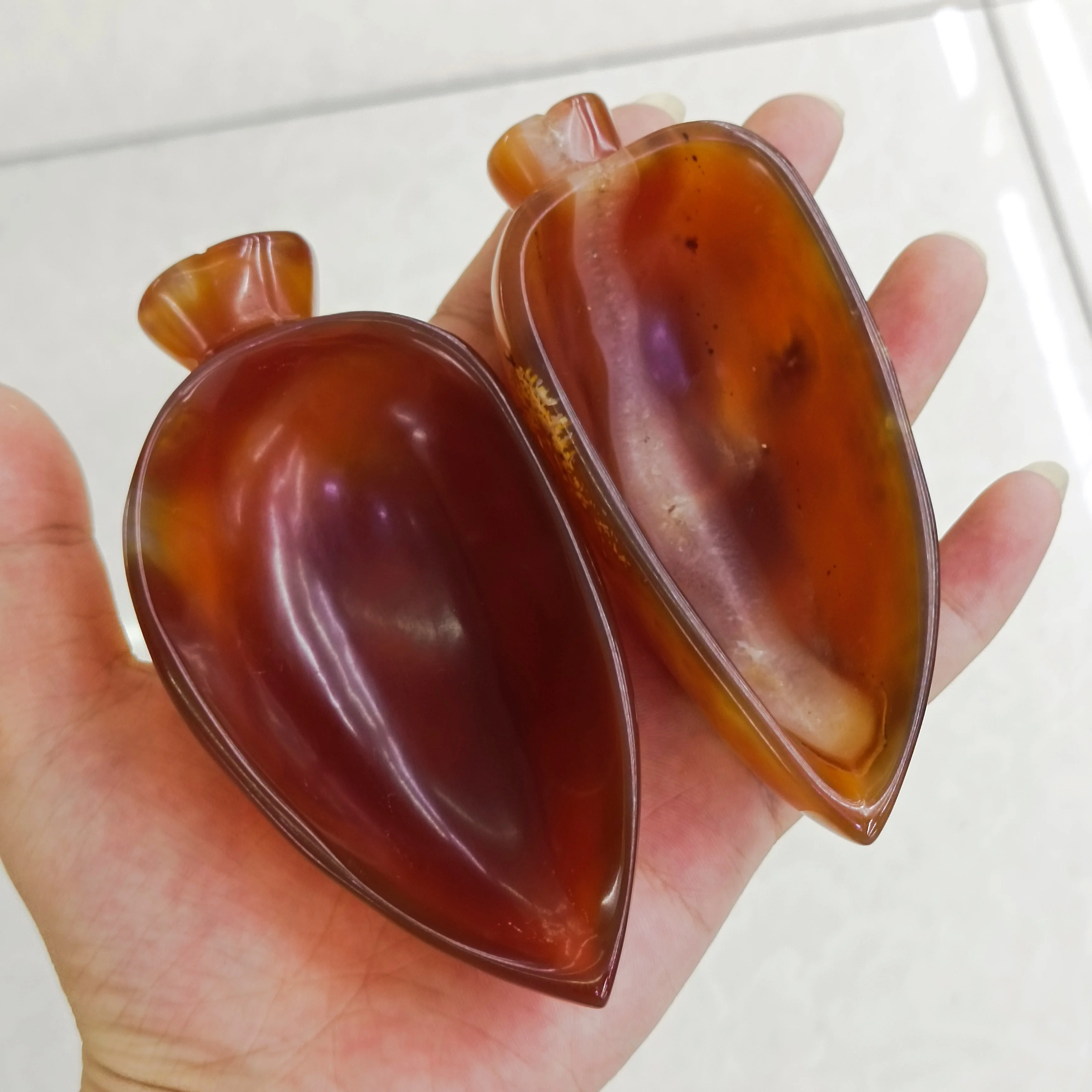 

1pc Natural Agate Bowl Quartz Flower Crystals Mineral Healing Reiki Stones Rough Rock Ashtray Decor Gift