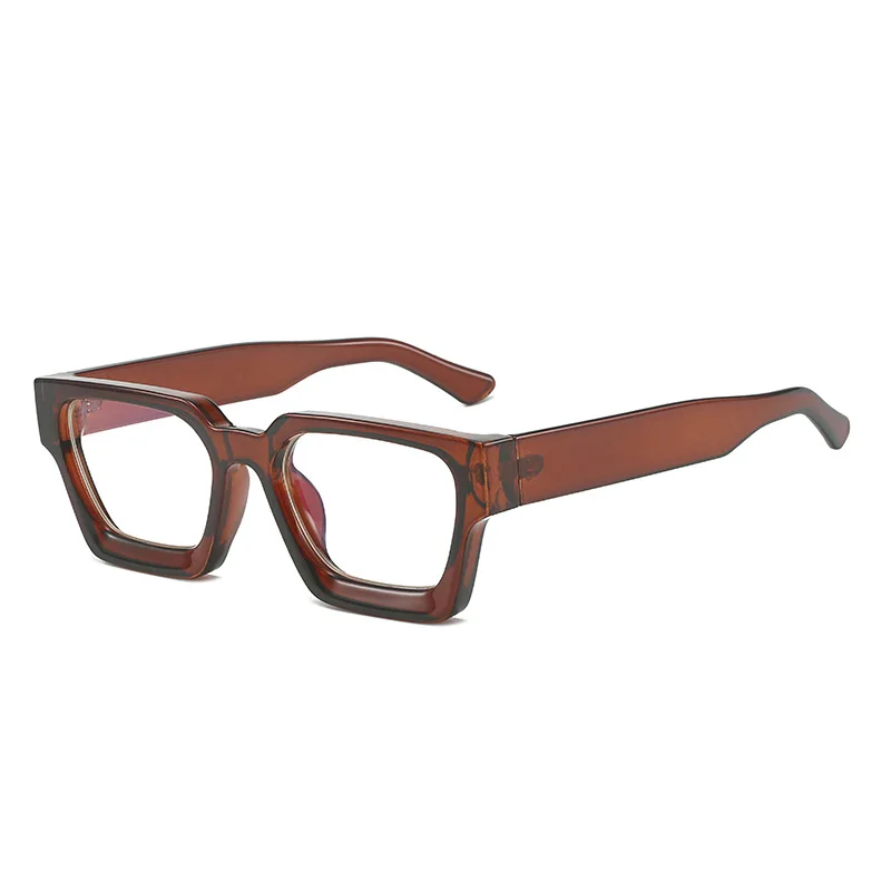 

Cubojue Reading Glasses Men Women Square Eyeglasses Frame Female Square Pink Black Green Spectacles for Prescription 0 +150 200