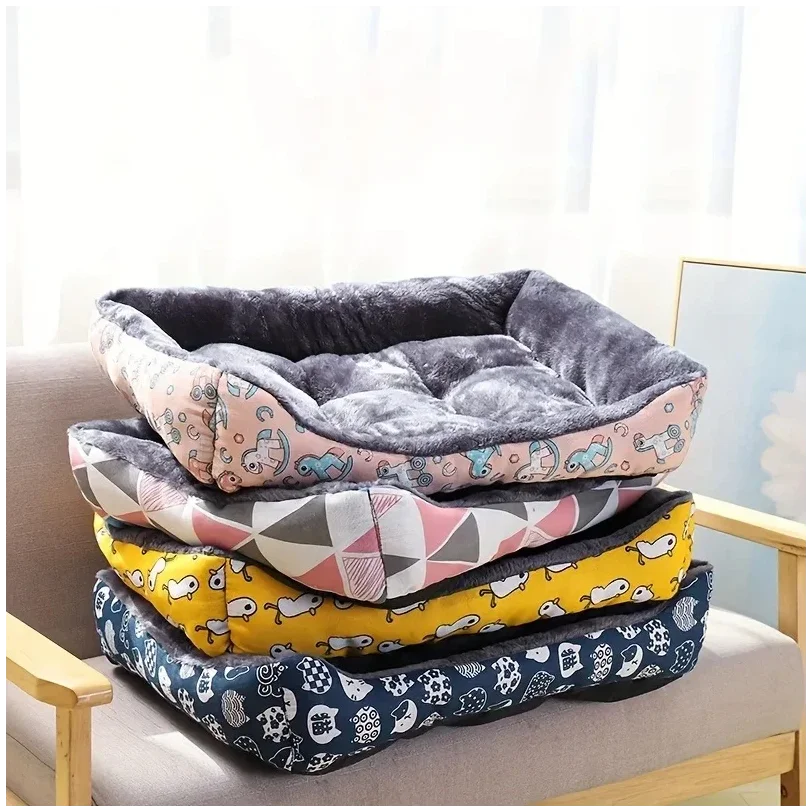 Фото Кровать для собак, коврики для дивана, товары для домашних животных Coussin Chien, аксессуары для животных, корзина для собак, принадлежности для большого, среднего и маленького дома, кровать для кошек №3