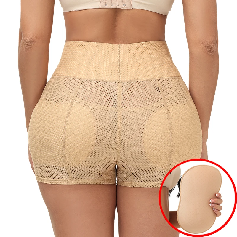 

High Waist Booty Hip Enhancer Invisible Lift Butt Lifter Shaper Padding Panty Push Up Bottom Boyshorts Sexy Shapewear Panties