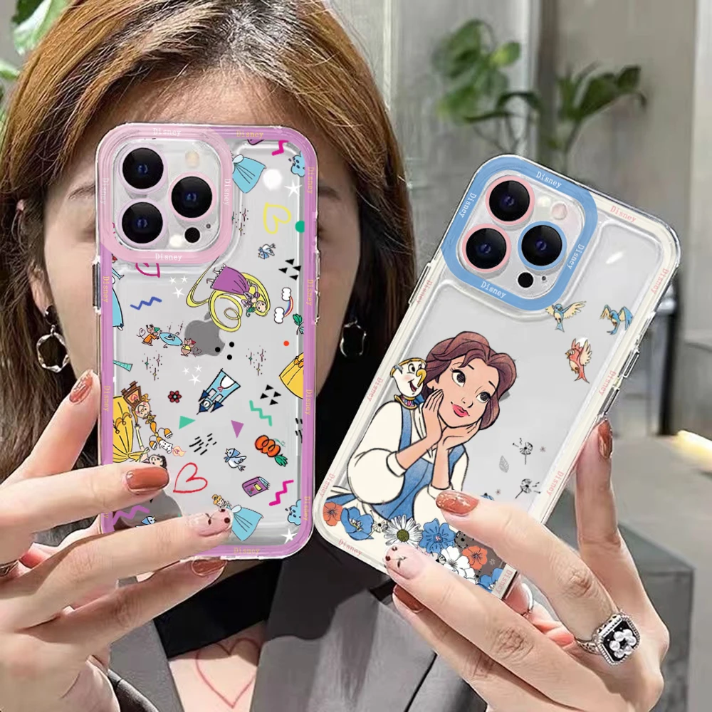 

Disney Princess Alice Phone Case for Xiaomi Redmi Note 12C 11 10 Pro Plus 10C 9A 9C 9T K30 K40 K50 K60 4G 5G Transparent Capa