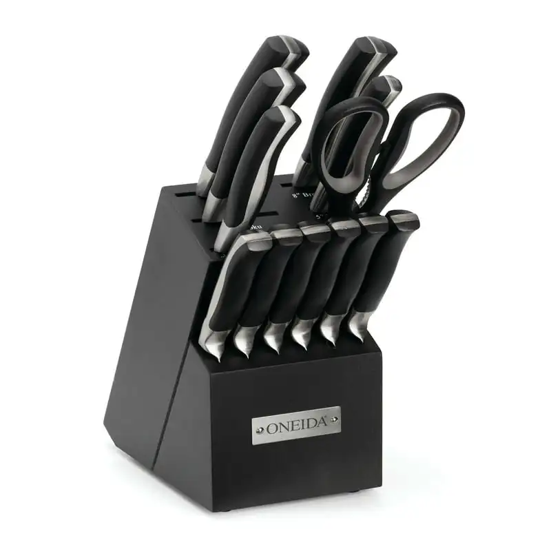 

Vanguard Side 13 Piece Tang Knife Set With Block Kitchen Accessories