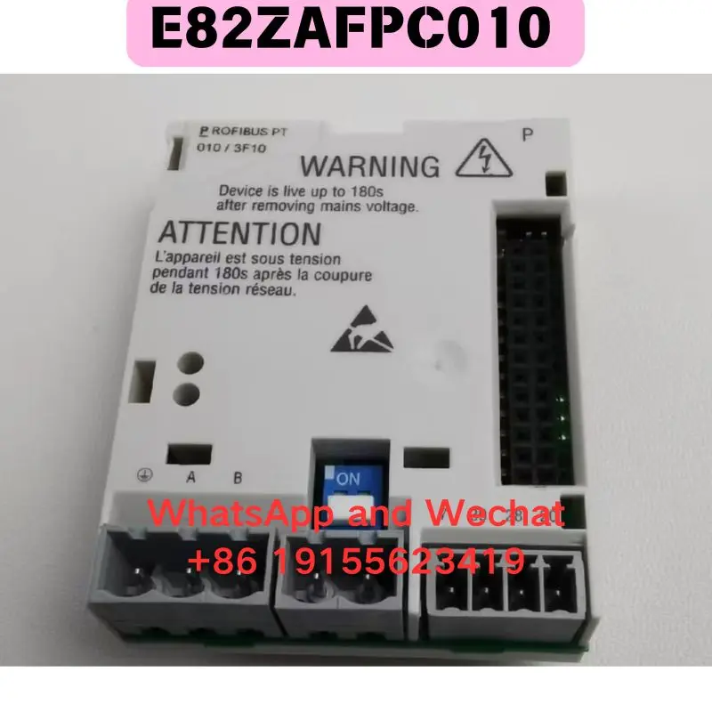 Б/у E82ZAFPC010 Модуль платы ввода-вывода инвертора Luntz Функциональный тест ОК Быстрая