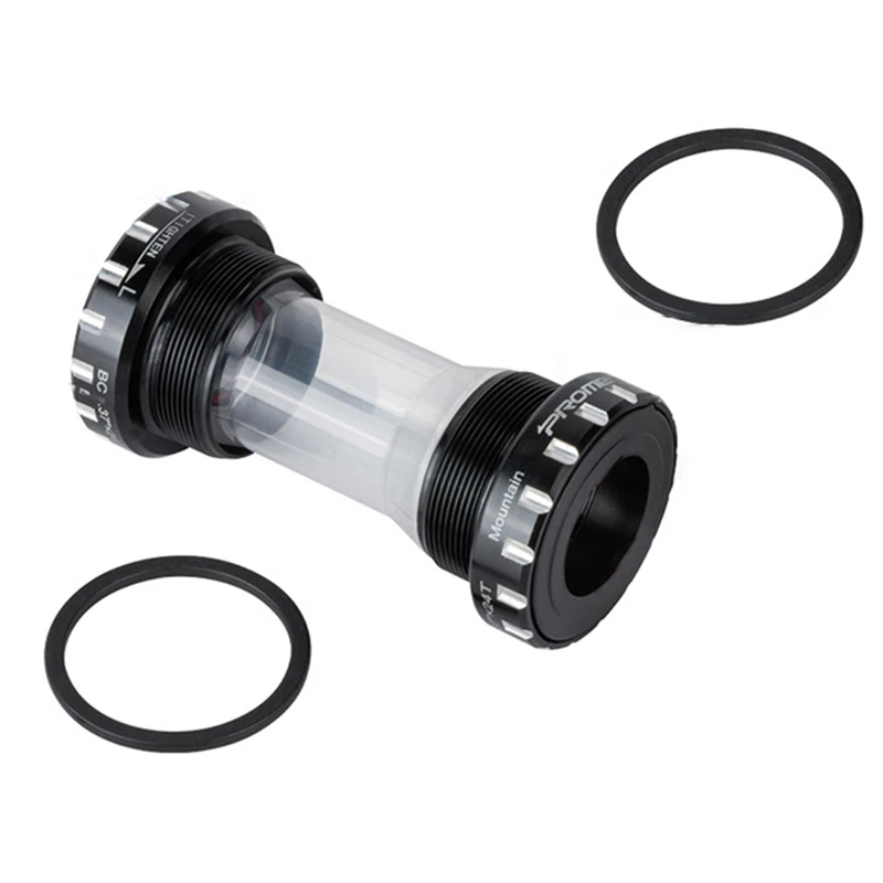 

Promend Mountain Bike Five Way Bowl Bottom Bracket Bbm68h Hollow Tooth Disc Bicycle Ceramic Peilin Center Shaft