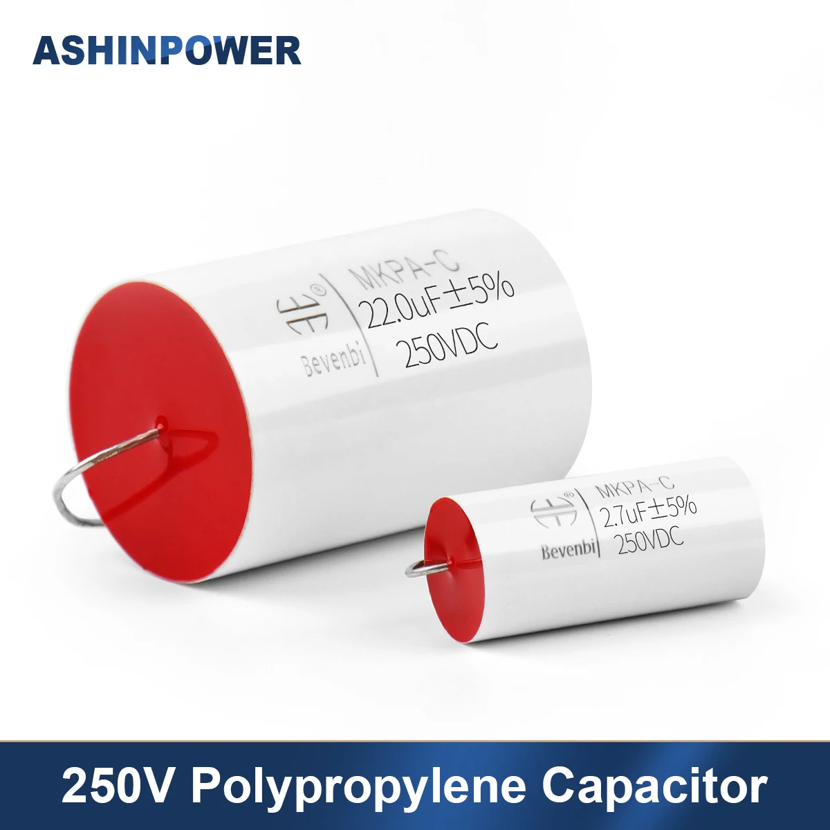 

1Pcs MKP Audio Capacitor 250V 0.22UF-68UF Frequency Divider Metallized Polypropylene Film HIFI Audio Fever Capacitor DIY