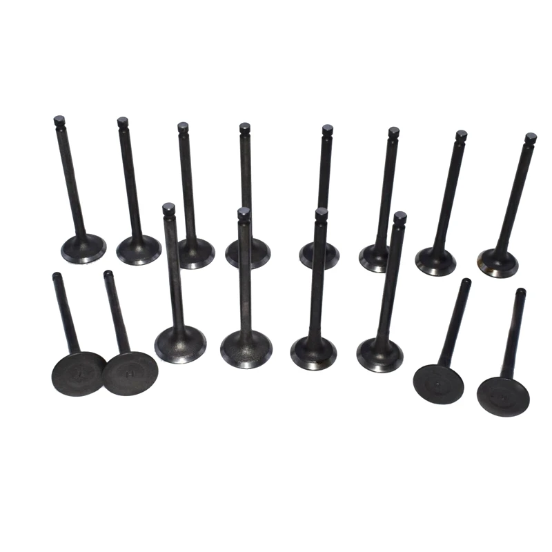 16 шт. комплект автомобильного впускного и выпускного клапана 22211-23600 для Hyundai Kia 2.0L