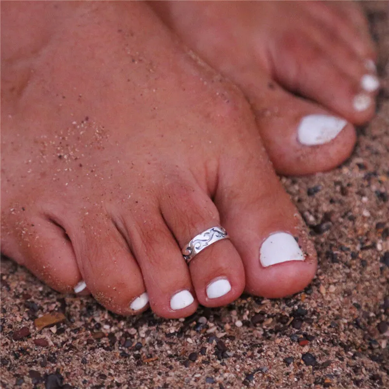 Кольцо с открытым носком в стиле ретро 8 шт./компл. |