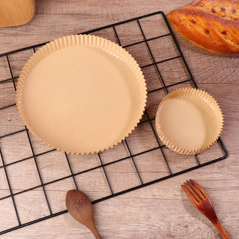 100 шт. маслостойкая бумага для пиццы одноразовая фритюрницы антипригарный