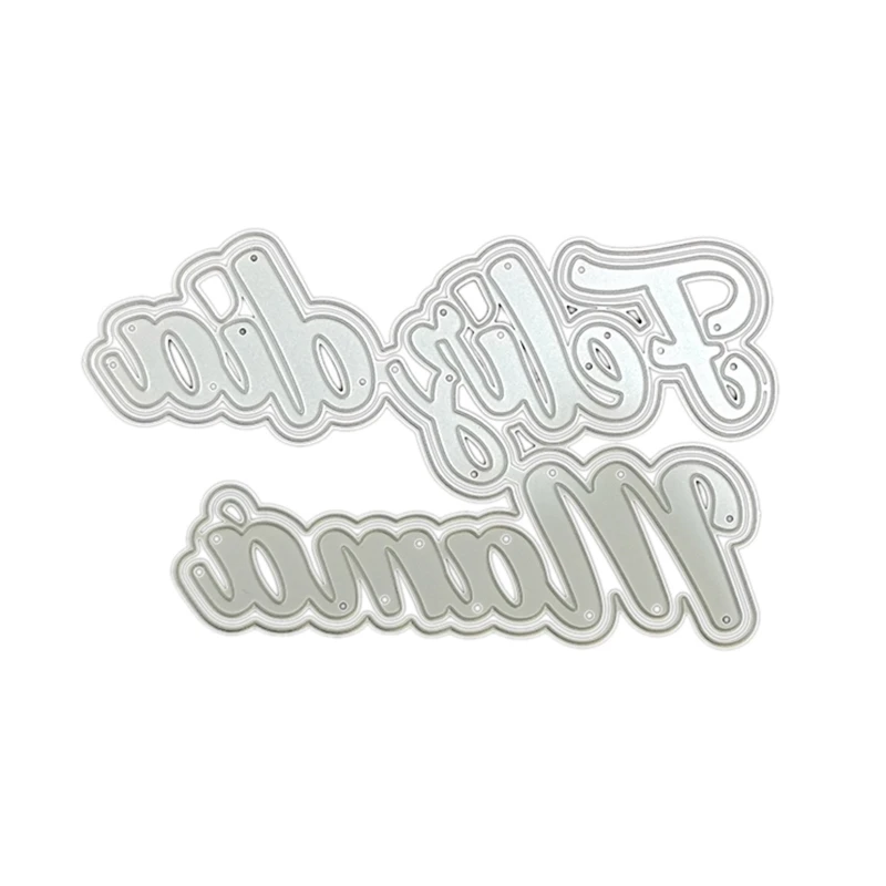 

Metal Cutting Dies Stencil DIY Scrapbook Album Paper Card Template Mold