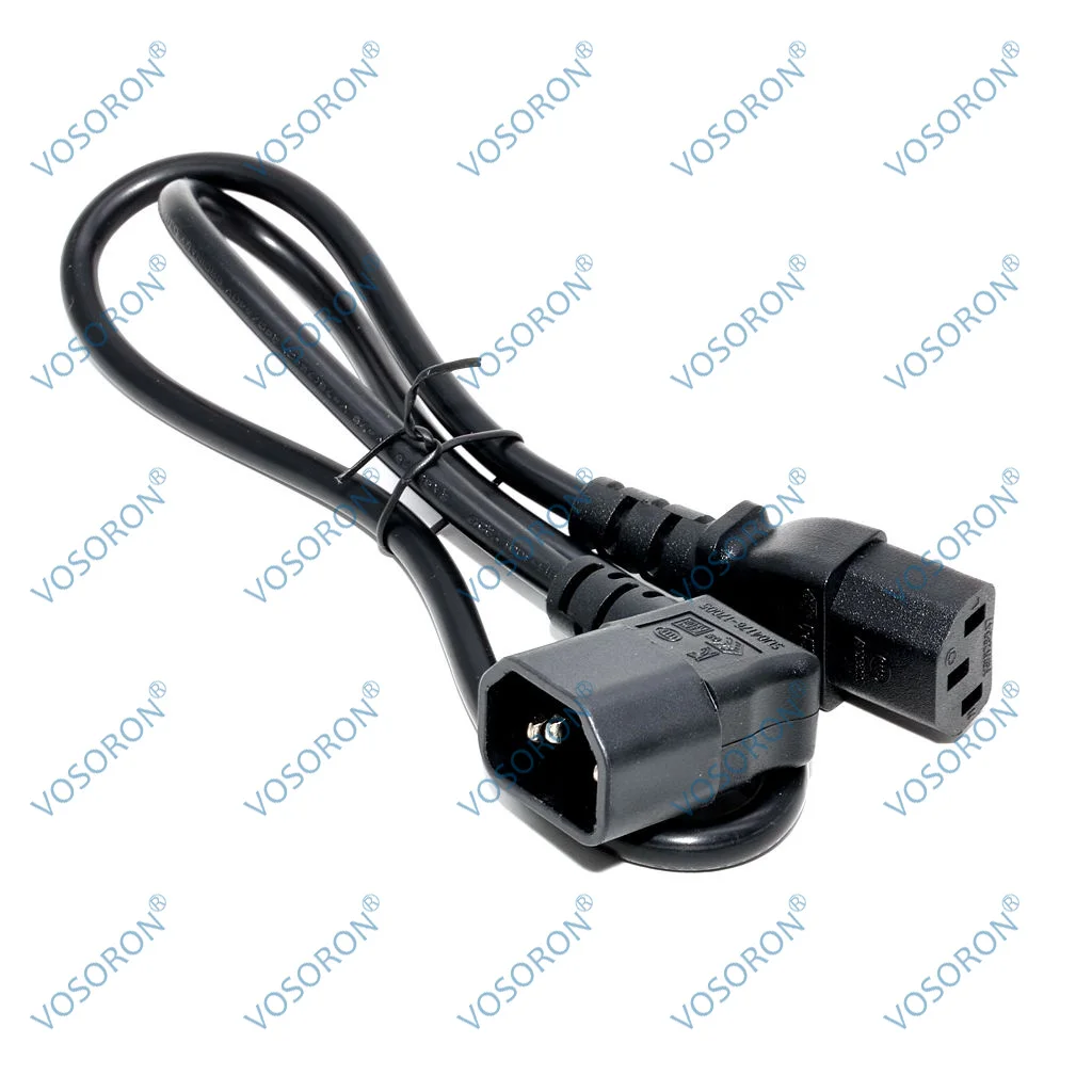 

VOSORON Шнур питания C14-C13 30/60 см черный