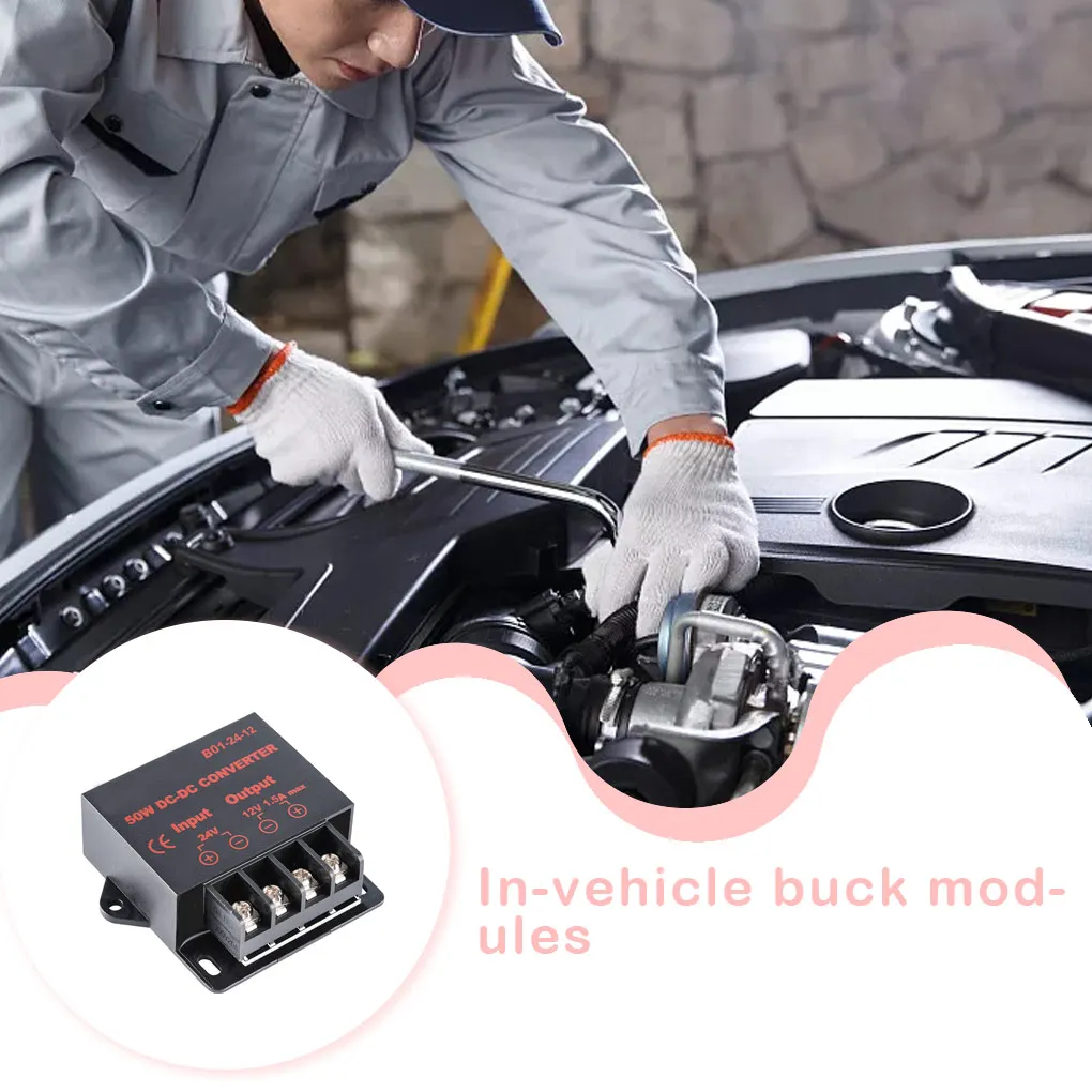 

24V to 12V Stepdown Regulator Voltage Adapter Electronic Component