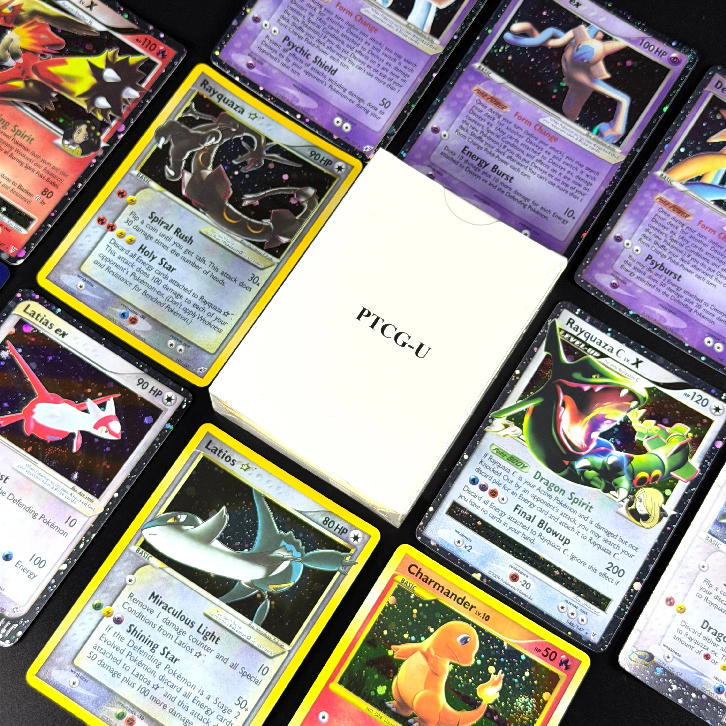 Фото Набор голографических карт PTCG Pocket Whole Box: DP Vintage LV.X и Gold Star Holo Set, Легендарная коллекция (прокси-карты) №2