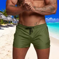 men shorts with zip pockets skinny comfortable mens swimsuit sexy swimwear for sport 2022 summer beach shorts sexy men swimsuit