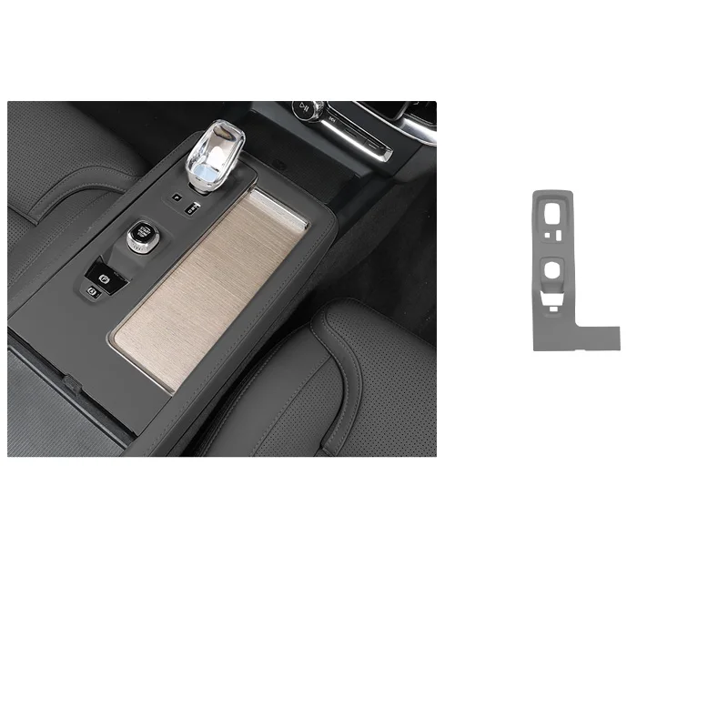 

Для Volvo XC90 центральное управление, беспроводная зарядная панель, силиконовая накладка 2026, внутренняя подставка для чашки с водой, противоскользящая накладка