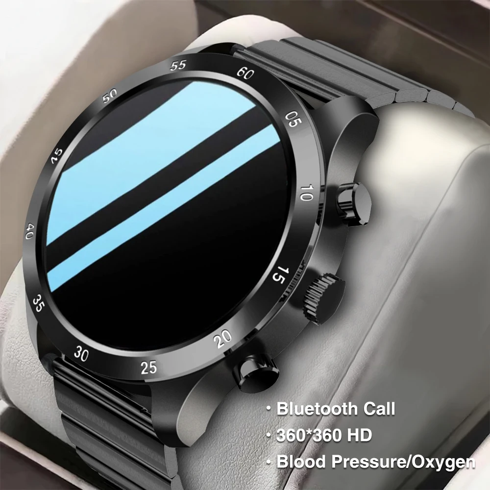 

Смарт-часы мужские с поддержкой Bluetooth, монитором 360*360
