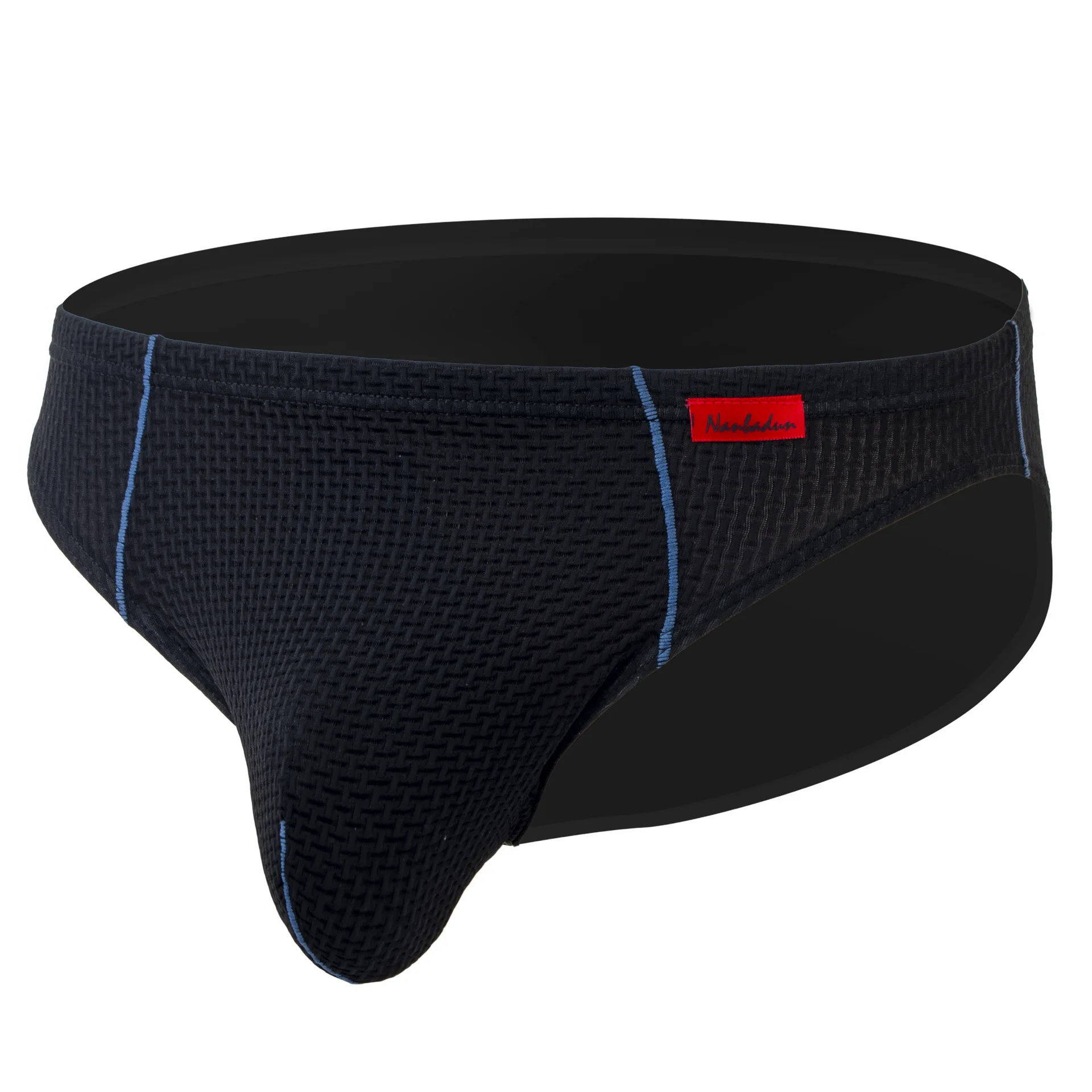 Мужские трусы брифы шелковое нижнее белье для мужчин дышащие с низкой посадкой