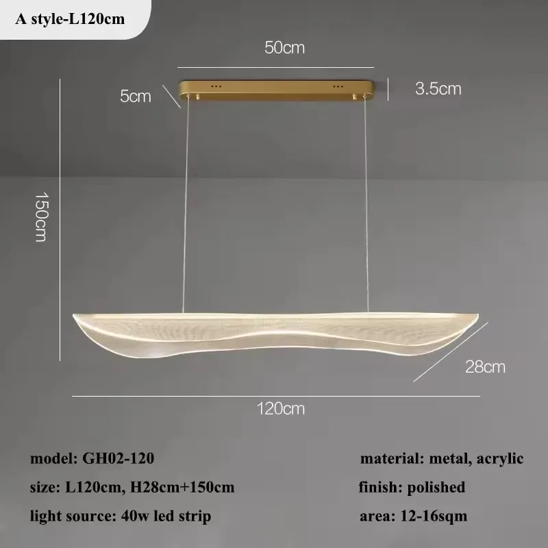 

Минималистичная светодиодная люстра