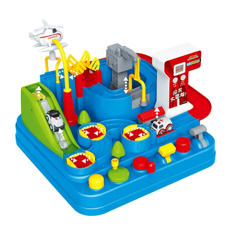 

Car Adventure Toys Race Tracks Toy Toddler Car Toys Interactive Classic Toys For 3 4 5 6 7 8 Year Old Boys Girls
