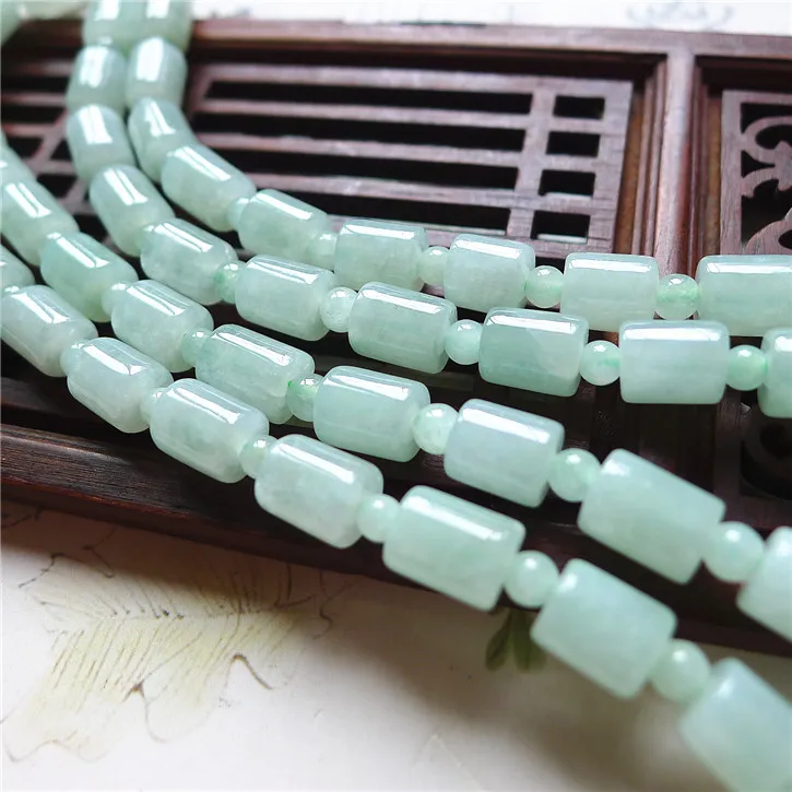 Genuine Goods Natural Jade a Mine Timber Kinds of Exquisite Lucky Jinbao Lu Tong Cai Necklace with Certificate