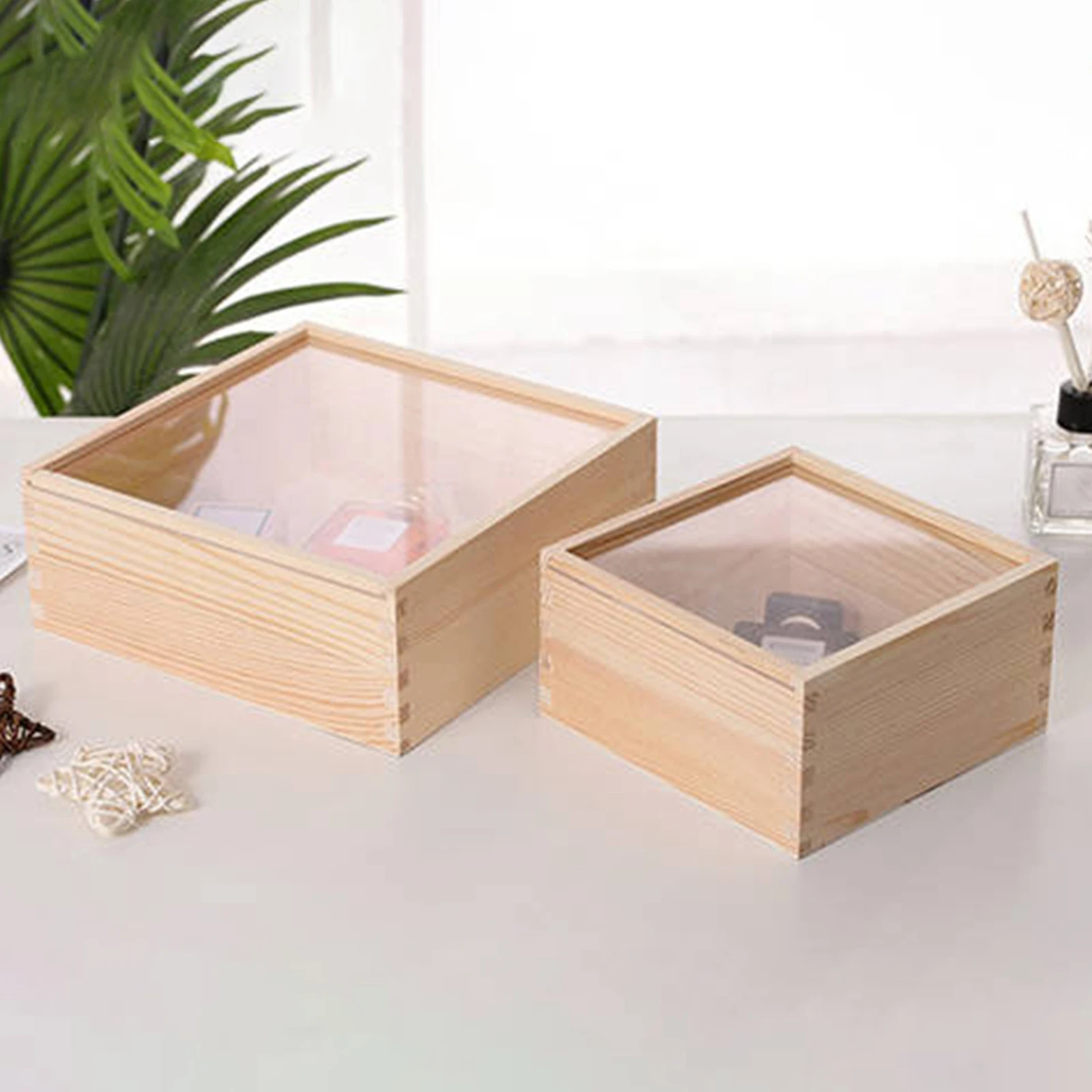 

Деревянная шкатулка MagiDeal для хранения ювелирных изделий