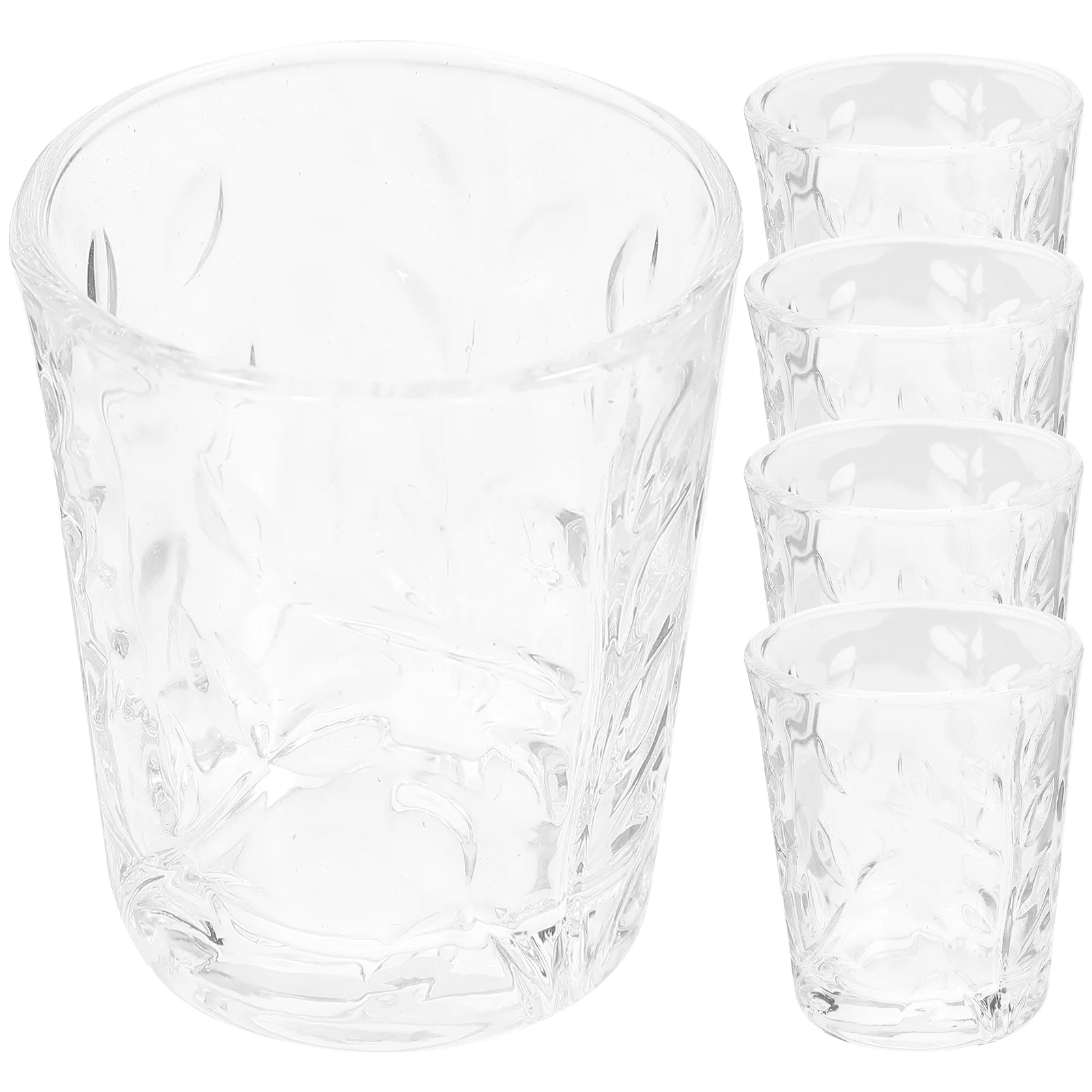 

6Pcs Household Glasses Convenient Party Glasses Glasses Drinking Cups for Friends Party Drinking Home