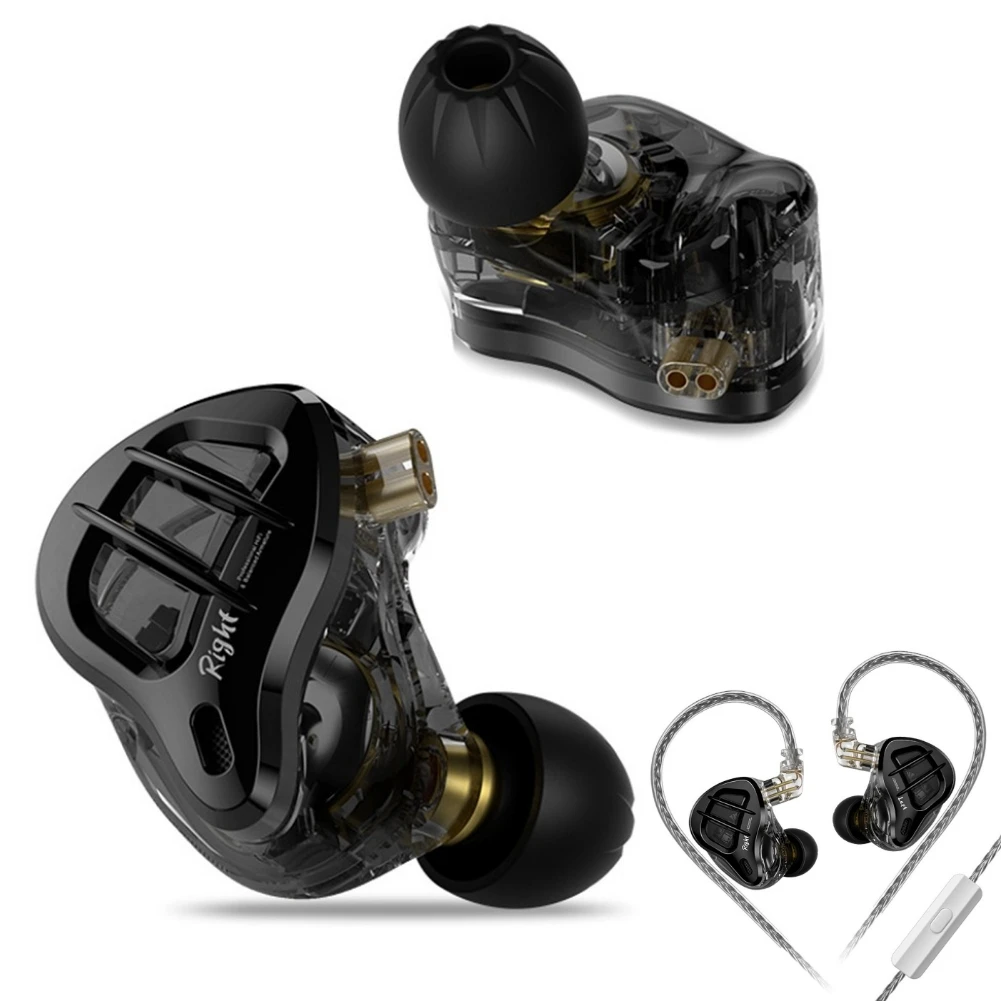 

Hi-Fi гарнитура KZ, эргономичная Проводная гарнитура с разъемом 3,5 мм