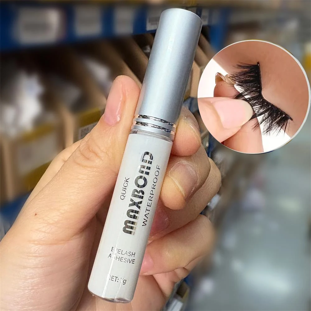 7G Long-Lasting Super Strong Styling Eyelash Glue Waterproof Natural Look Non-Irritating Quick-Dryin