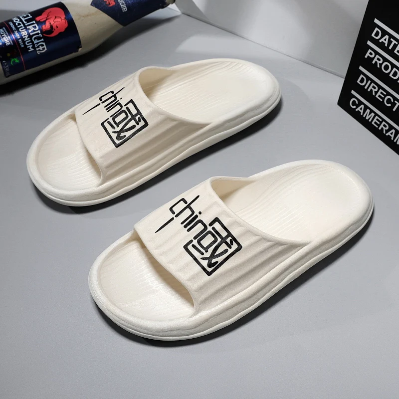 

Men Fashion Slippers Summe Beach Slippers Cofortable Cloud Slippers For Man Outdoor Casual Slides Male Non-slip House Slippers