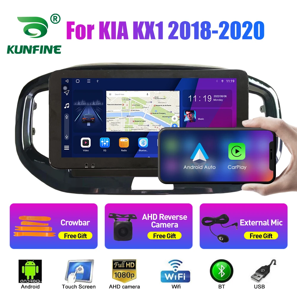 

Car Radio For KIA KX1 2018-2020 Android 10.0 Octa Core Car DVD GPS Navigation Player Deckless Car Stereo Headunit